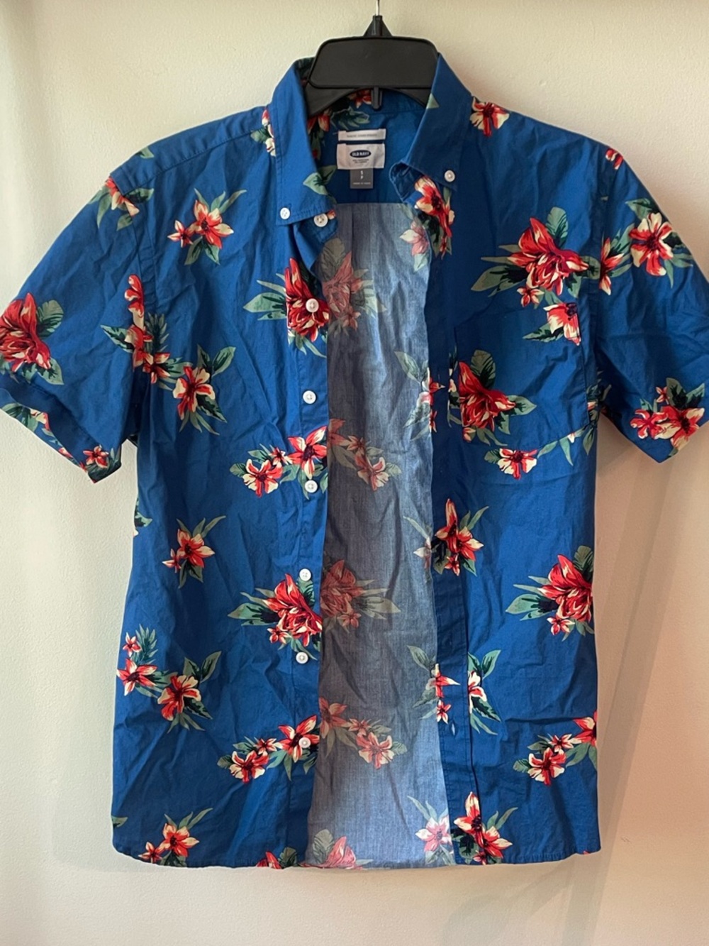 Old Navy | Classic Everyday Tropical Hawaiian Short-sleeve Button-down Shirt